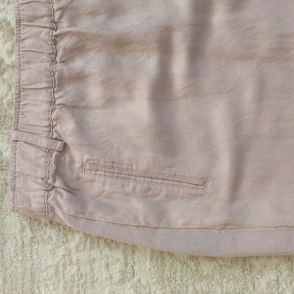 Banana Republic Linen Blend Skirt 0 Dusty Rose - Picture 6 of 14